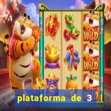 plataforma de 3 reais jogo